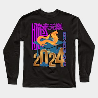 Dragon Graduate_unlimited future Long Sleeve T-Shirt